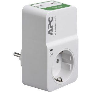 APC PM1WU2-GR surge protector, 2 USB charging outputs