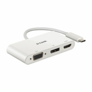 D-Link 3-In-1 USB-C Video Adapter (DUB-V310)