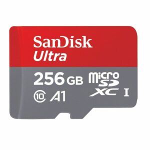 SanDisk 256GB Ultra microSD memory card