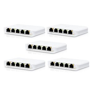 Ubiquiti USW-Flex-Mini Managed Switch Pack of 5