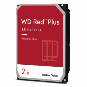 Western Digital WD Red Plus 2TB 128MB 3.5 inch SATA 6Gb/s